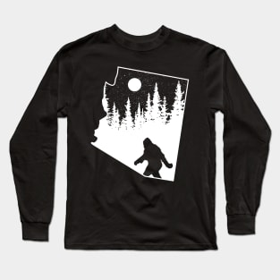 Arizona Bigfoot Gift Long Sleeve T-Shirt